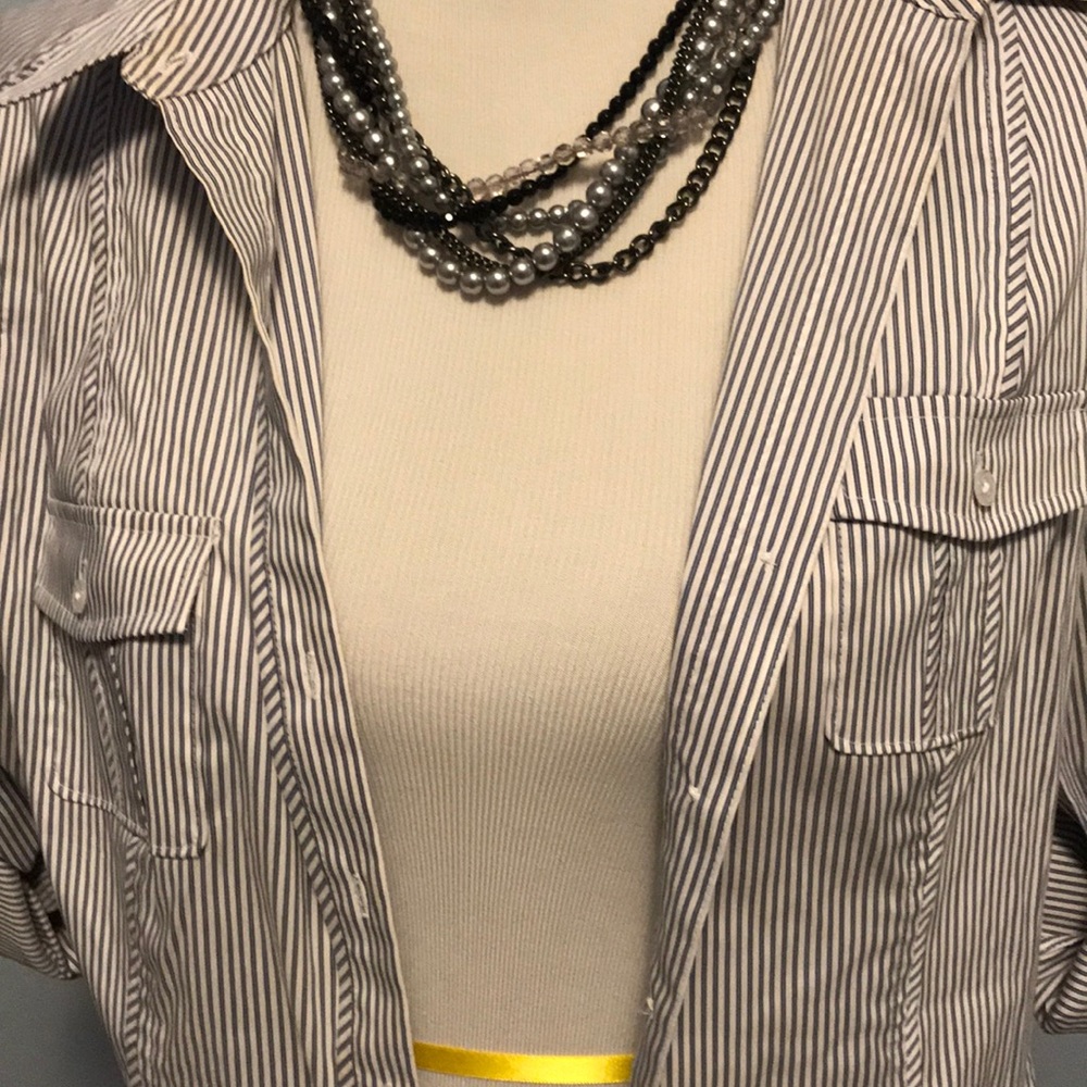WHBM stretch blouse